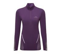 Ronhill Tech Reflect 1/2 Zip Womens | Damson/Reflect - Purple / M