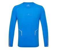 Ronhill Tech Reflect Long Sleeve Tee Mens | Elecbluemarl/Reflect - Blue / M