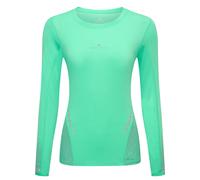 Ronhill Tech Reflect Long Sleeve Tee Womens | Florida Marl/Reflect - Green / M