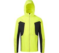 Ronhill Tech Reflect Mens Running Jacket Yellow Hooded Run Lightweight Hi Vis