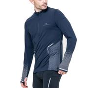 Ronhill Running, Men's Tech Reflect 1/2 Zip, Dark Navy/Reflect, L