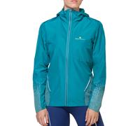 Ronhill Tech Reflect Womens Running Jacket Blue Hooded Run Lightweight Ladies