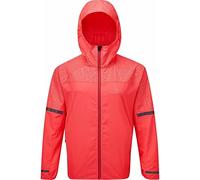 RONHILL, Wmn's Life Night Runner Jacket, HotPink/Pwtr/Reflect, 14 Pink