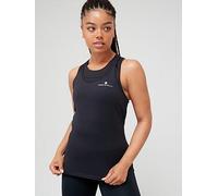 Ronhill Womens Core Vest, Black/Bright White, 8 UK