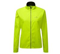 Ronhill Core Womens Running Jacket Yellow Run Lightweight Breathable Reflective