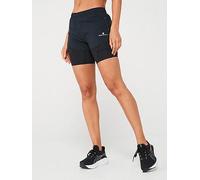 Ronhill Running, Wmn's Core Twin Short, All Black, Size 8