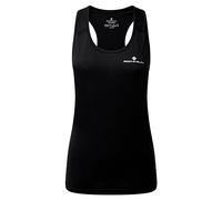 Ronhill Womens Core Vest, Black/Bright White, 12 UK