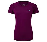 Ronhill Women's Tech S/S Tee, Grape/Jade, 14