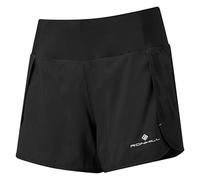 Ronhill Women's Wmn's Tech Revive Shorts, Black/Bubblegum, 14 UK