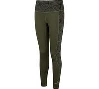 Ronhill Women's Wmn's Wmn s Life Sculpt Tight, Khaki/Black Contours, 14 UK
