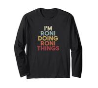 Roni Name Roni Personalized Name First Given Long Sleeve T-Shirt