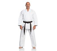 Ronin Karate Gi - Heavyweight Karate Uniform - Professional Kimono - Advanced 100% Cotton 12oz Martial Arts Kit, White, 6