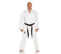 Ronin Karate Gi - Lightweight Student Karate Uniform - Professional quality made Kimono - Advanced 100% Cotton Martial Arts Kit - Great for all style Karate Training for Adults & Kids. (White, 5)