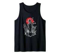 Ronin Rising Sun Samurai Warrior Art Tank Top