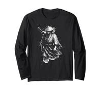 Ronin Wanderer Japanese Swordmaster Long Sleeve T-Shirt