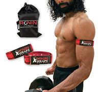 Ronin Wraps Razor Edition BFR Rigid Occlusion Bands for Upper Body Workout | Blood Flow Restriction Workouts