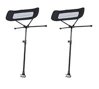 Ronlok 2X Footstool for Outdoor Camping BBQ Beach Chair Folding Footrest Fishing Chair Foot Recliner Foot Rest