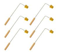 Ronlok 6 x Malaysian Pie Tea Maker Nyonya Top Hats Mould for Baking Eggs Cake Mould Reusable Fried Snack Tool Kitchen Baking Moulds Gadget