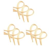 Ronlok 6Pcs Violin Bow Hair Replacement Kit Violin 29.2 Inch Fiddle Bow Rehair Tools Musical Bow Hair Violin Horse Hair, White