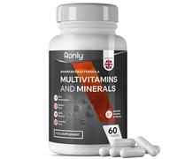 Ronly Multivitamins & Minerals Tablets - One A Day Advanced Daily Formula | 27 Essential Vitamins & Minerals | Immune & Energy Support | Vegan, Gluten Free & Lactose Free | No GMO