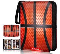 RONMONG Basketball Card Binder,2023 Sports Trading Card with Sleeves Holder Album,440 Pockets Basketball Card Holder Sheets Display Storage Protectors for Collectors Boys and Girls Gift