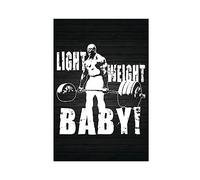 Ronnie Coleman Bodybuilder Light Weight Baby Motivational Art Prints Posters Aesthetic 10 Canvas Poster Wall Art Decor Print Picture Paintings for Living Room Bedroom Decoration Unframe-style 12x18inc