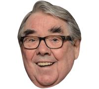 Ronnie Corbett (Glasses) Celebrity Mask, Flat Card Face, Fancy Dress Mask