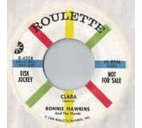 RONNIE HAWKINS - Clara/Lonely Hours (7" Vinyl Single)(1960)(Roulette R 4228)