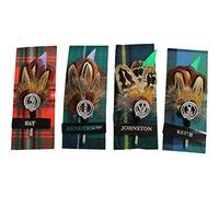Ronnie Hek Feather Clan Crest Kilt Stick Pin - Hay Henderson Johnstone Keith