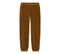 Ronnie Velvet Organic Jogger Brown 4/5 years