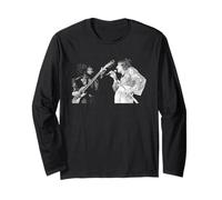Ronnie Wood & Rod Stewart The Faces Reading Festival 1972 Long Sleeve T-Shirt