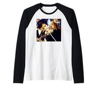 Ronnie Wood Rod Stewart The Faces Top of The Pops 1973 Raglan Baseball Tee