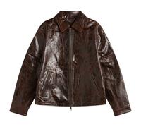 Ronning Men's Leather Jacket Brown XL
