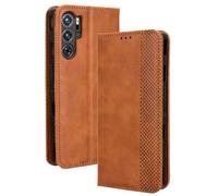 RonRun Red Magic 9 Pro/Magic 9 Pro+ Wallet Case Leather Cover with Card Holder and Stand - Magnetic Phone Case for Red Magic 9 Pro/Magic 9 Pro+, brown