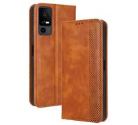 RonRun TCL 40 XE 5G/ TCL 40 NxtPaper 5G Wallet Case Leather Cover with Card Holder and Stand - Magnetic Phone Case for TCL 40 XE 5G/ TCL 40 NxtPaper 5G, brown
