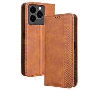RonRun Ulefone Note 20 Pro Wallet Case Leather Cover with Card Holder and Stand - Magnetic Phone Case for Ulefone Note 20 Pro, brown