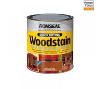 Ronseal Quick Dry Woodstain Satin - Dark Oak 750ml