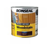 Ronseal Quick Drying Woodstain Satin Walnut 750ml