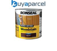 Ronseal 08737 Quick Drying Woodstain Satin Walnut 750ml RSLQDWSW750