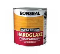 Ronseal 09008 Ultra Tough Hardglaze Internal Clear Gloss Varnish 250Ml