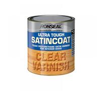 Ronseal 09055 Ultra Tough Internal Clear Satincoat Varnish 750Ml