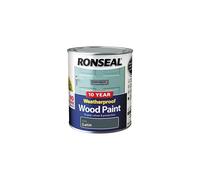 RONSEAL 10 Year Weatherproof 2-in-1 Wood Paint Grey Satin 750ml