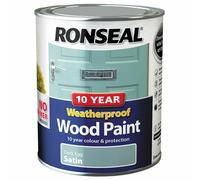 Ronseal 38792 10 Year Weatherproof Paint, Duck Egg Blue, 750ml