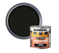 Ronseal 10 Year Woodstain Black Ebony 250ml