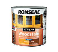 Ronseal 38688 10 Year Woodstain Natural Pine 2.5 Litre