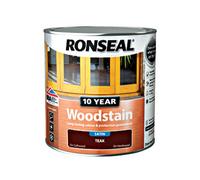 Ronseal 10 Year Woodstain Teak 750ml