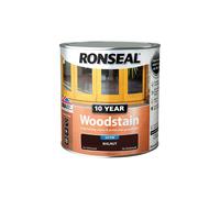 Ronseal 10 Year Woodstain For Windows & Doors, Walnut - 2.5L