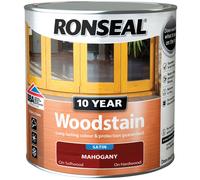 Ronseal 38674 10 Year Woodstain Mahogany 750Ml