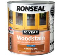 Ronseal 38683 10 Year Woodstain Natural Oak 750Ml
