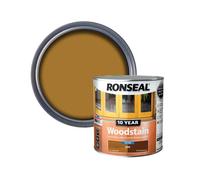 Ronseal 38690 10 Year Woodstain Oak 2.5 Litre